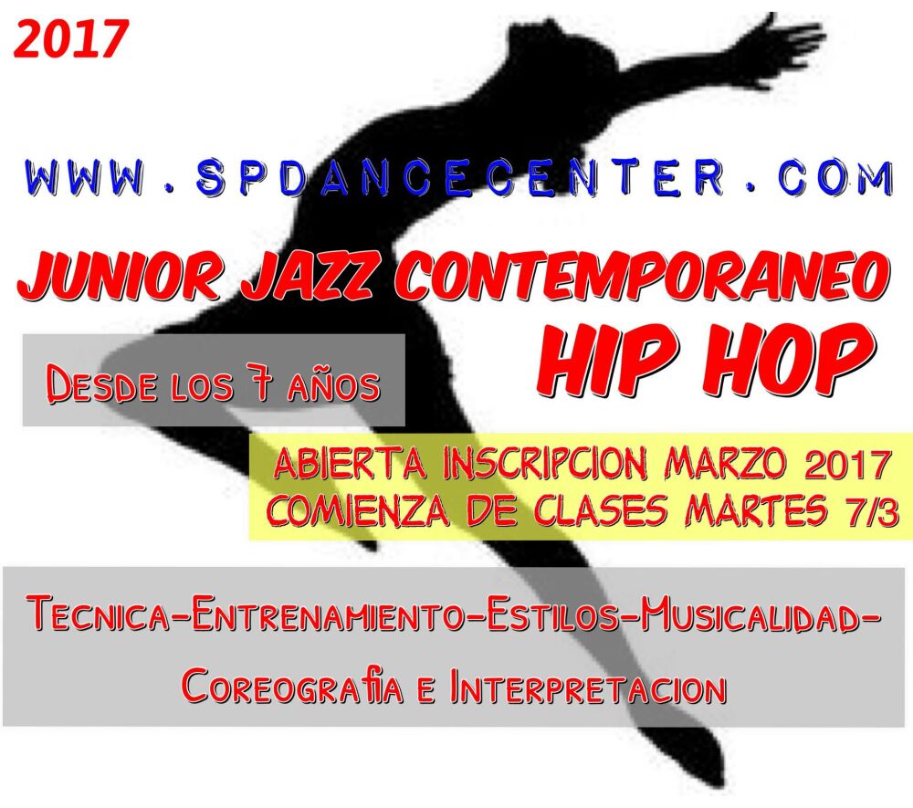 Junior Jazz Contemporáneo y Hip Hop