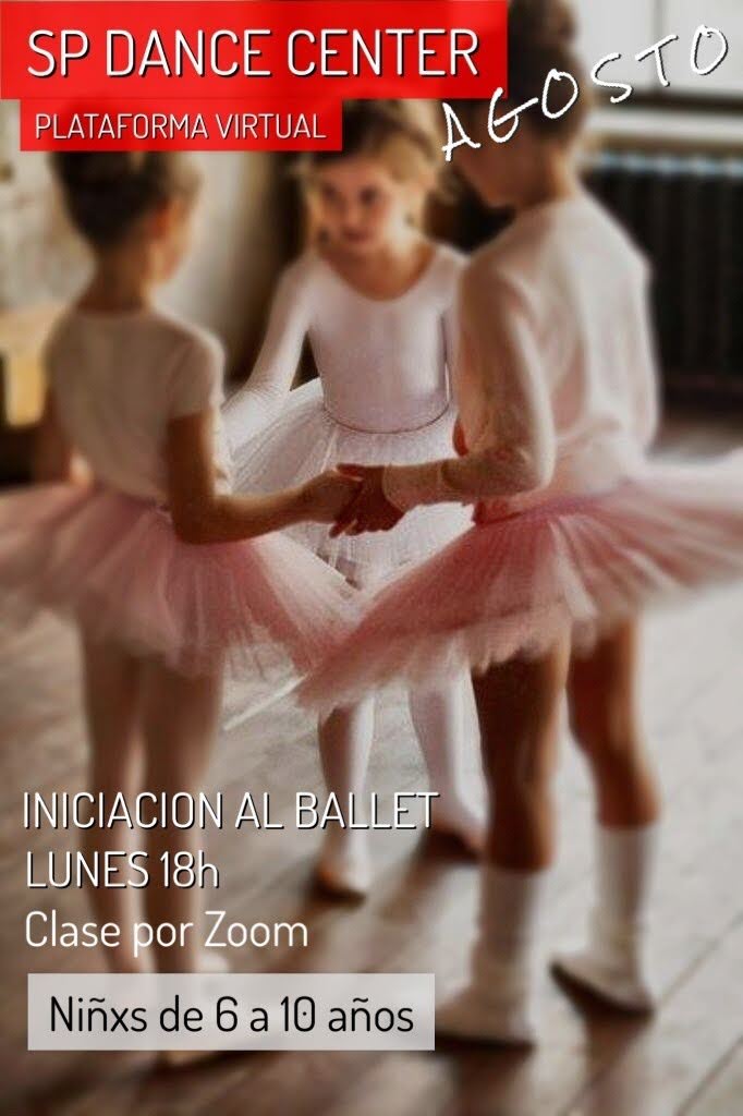 clase online de ballet para niños