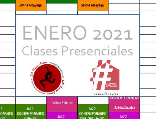 danza enero 2021